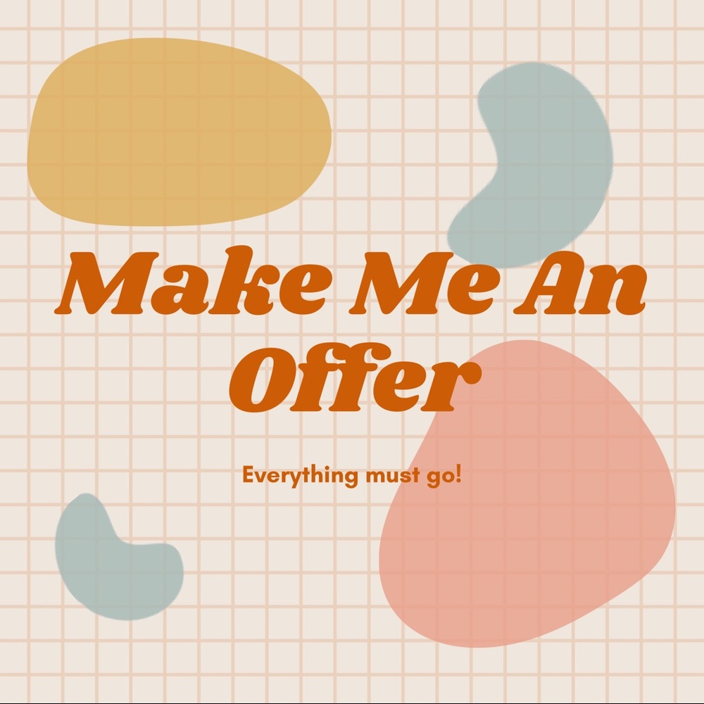 Make me an offer 🤍